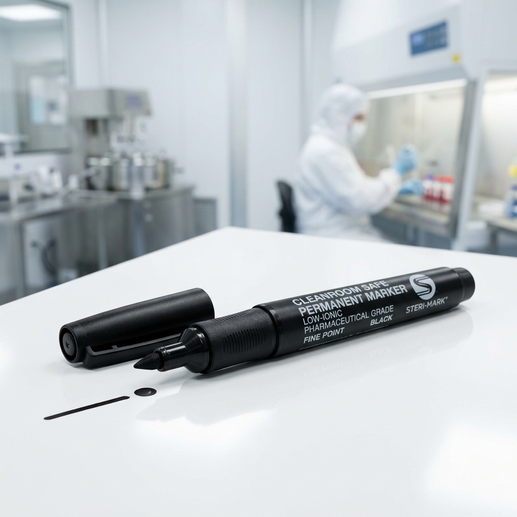 Bioclean Cleanroom Marker Black