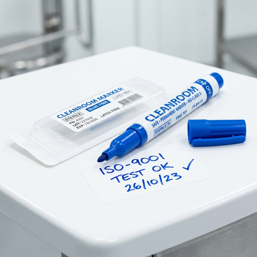 Bioclean Cleanroom Marker Blue