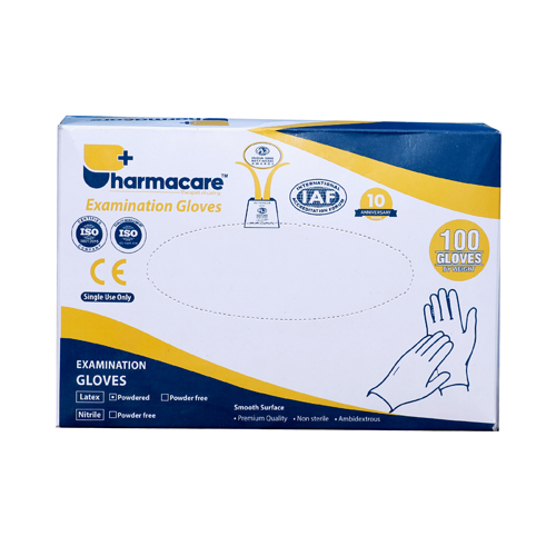 Latex Examination Gloves Powdered