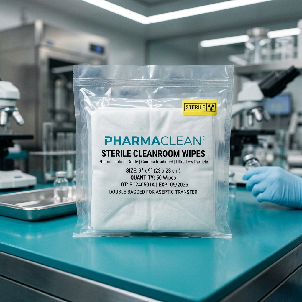 Sterile Cleanroom Wipes
